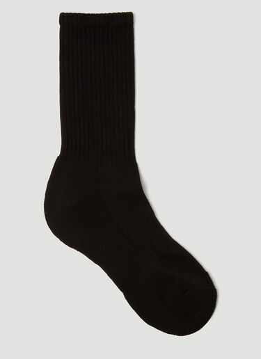 Burberry Monogram Socks Black bur0147090