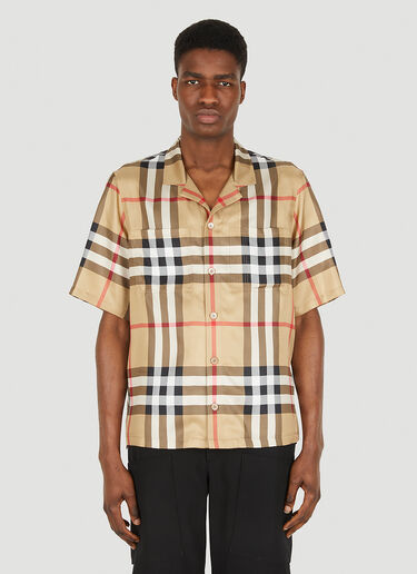 Reepham Shirt Burberry Reepham Shirt Beige bur0148014