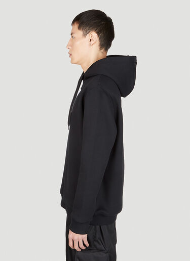 Logo Patch Hooded Sweatshirt Burberry Logo Patch Hooded Sweatshirt Black bur0151031