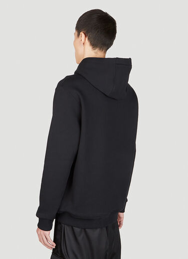 Logo Patch Hooded Sweatshirt Burberry Logo Patch Hooded Sweatshirt Black bur0151031