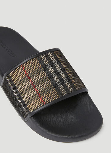 Vintage Check Sliders Burberry Vintage Check Sliders Beige bur0152010