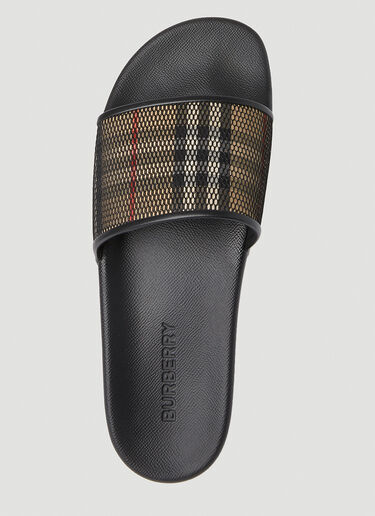 Vintage Check Sliders Burberry Vintage Check Sliders Beige bur0152010