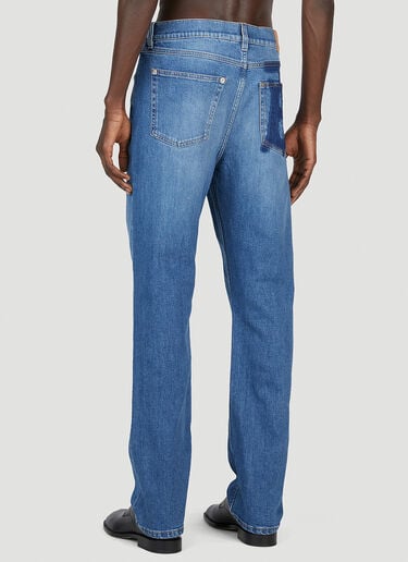 TB Monogram Jeans Burberry TB Monogram Jeans Blue bur0152052