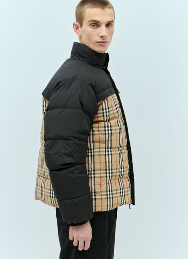 Burberry リバーシブル Oakmere ダウンジャケット  ベージュ bur0153028