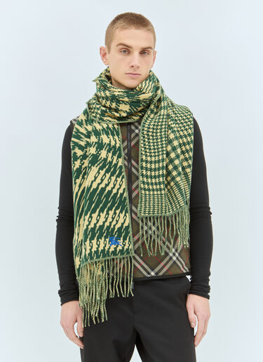 Burberry 워프 하운드투스 스카프 그린 bur0155080