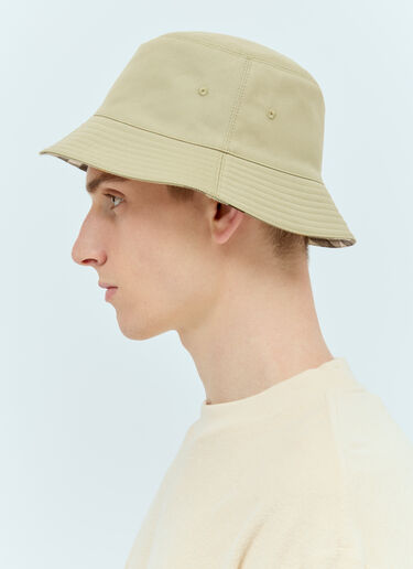 Reversible Bucket Hat Burberry Reversible Bucket Hat Beige bur0155089