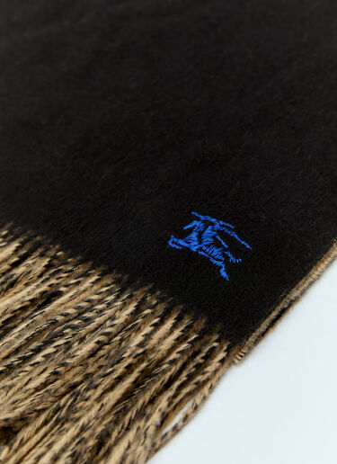 EKD Cashmere Blanket Burberry EKD Cashmere Blanket Black bur0155112
