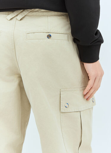 Cotton Cargo Pants Burberry Cotton Cargo Pants Cream bur0157004