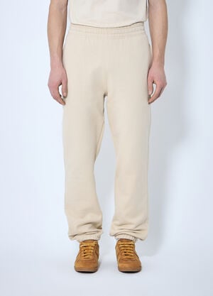Burberry ロゴパッチ トラックパンツ  ベージュ bur0159005