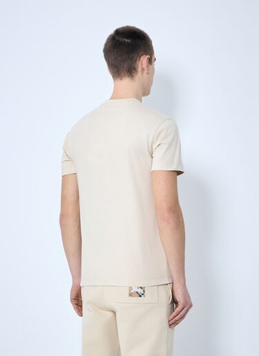 Burberry 徽标贴饰 T 恤  米色 bur0159006