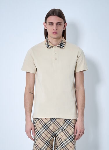 棉质 polo 衫 Burberry 棉质 polo 衫 米色 bur0159008