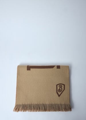 Burberry 로고 울 스카프 베이지 bur0159035