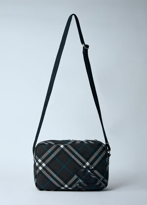 Burberry Check Crossbody Bag Black bur0159042