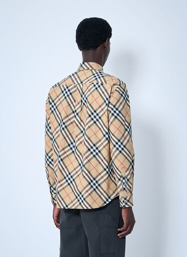 Burberry 格纹衬衫  米色 bur0159046