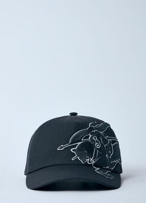 Burberry Logo Motif Baseball Cap Black bur0159049