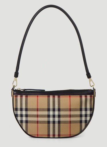 Olympia Check Shoulder Bag Burberry Olympia Check Shoulder Bag Beige bur0246043