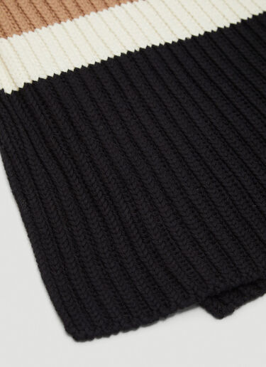 Burberry Mock Neck Scarf Beige bur0247041