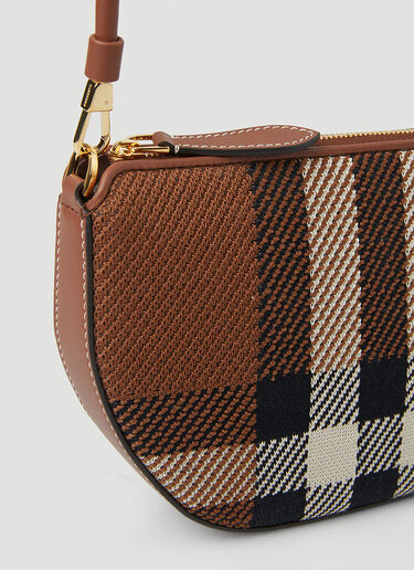 New Olympia Check Shoulder Bag Burberry New Olympia Check Shoulder Bag Brown bur0247130