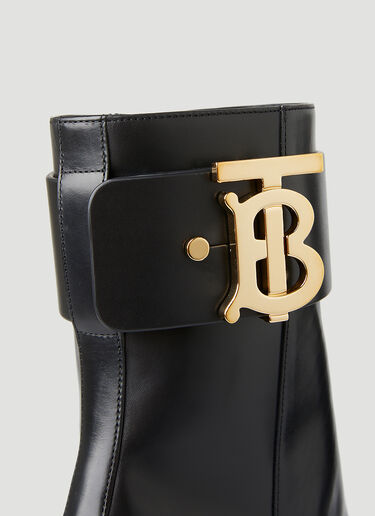 TB Ankle Boots Burberry TB Ankle Boots Black bur0249091