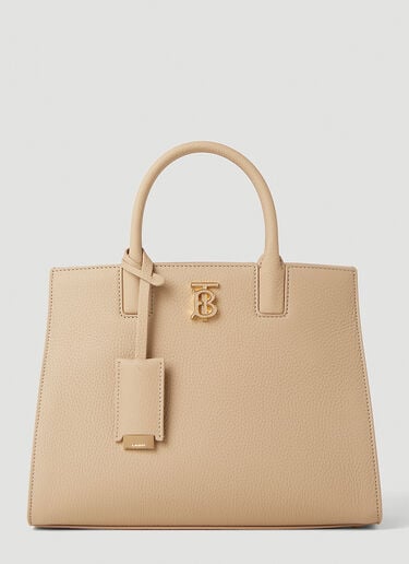 Frances Mini Tote Bag Burberry Frances Mini Tote Bag Beige bur0251056