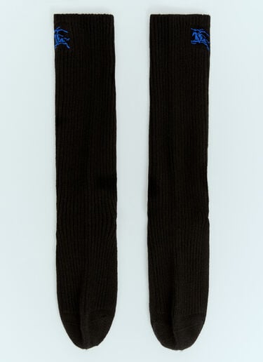 Burberry カシミヤブレンドソックス  ブラック bur0255000