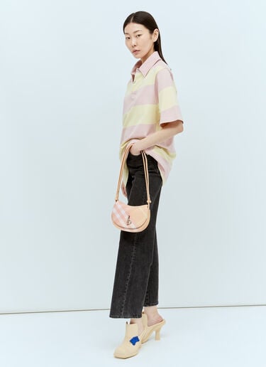 고무 하이랜드 뮬 Burberry 고무 하이랜드 뮬 베이지 bur0255060