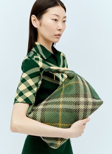 Medium Peg Duffle Handbag Burberry Medium Peg Duffle Handbag Green bur0255099
