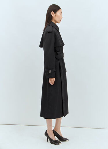 Burberry 롱 울 트렌치코트 그레이 bur0257011