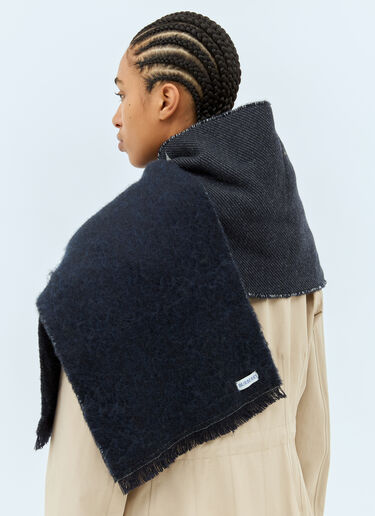 EKD 羊毛围巾 Burberry EKD 羊毛围巾 蓝色 bur0258010