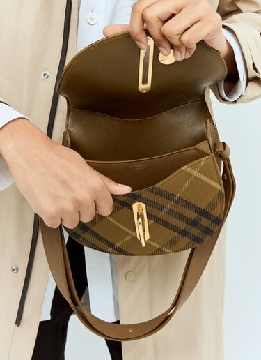 Small Rocking Horse Shoulder Bag Burberry Small Rocking Horse Shoulder Bag Green bur0258019