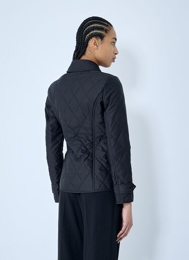 Quilted Thermoregulated Jacket Burberry Quilted Thermoregulated Jacket Black bur0259002
