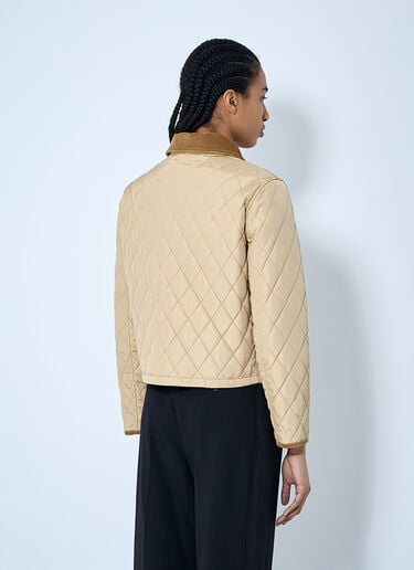 퀼팅 쇼트 재킷 Burberry 퀼팅 쇼트 재킷 베이지 bur0259005