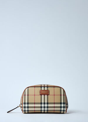 Burberry 小号格纹旅行袋  米色 bur0259024