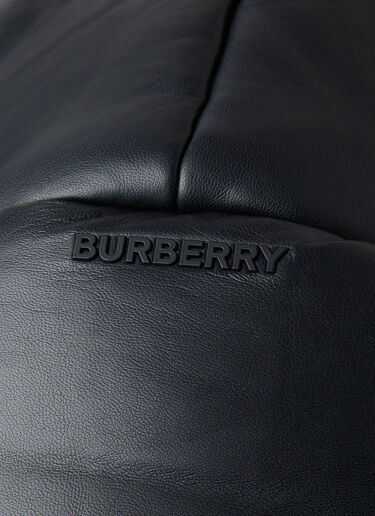 Burberry Quilted Leather Ushanka Cap Black bur0348004