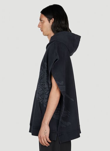 Burberry Twin Night Poncho Black bur0353005