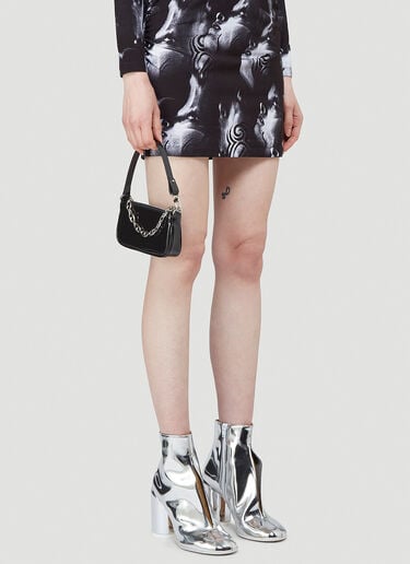 Mini Rachel Shoulder Bag BY FAR Mini Rachel Shoulder Bag Black byf0242011