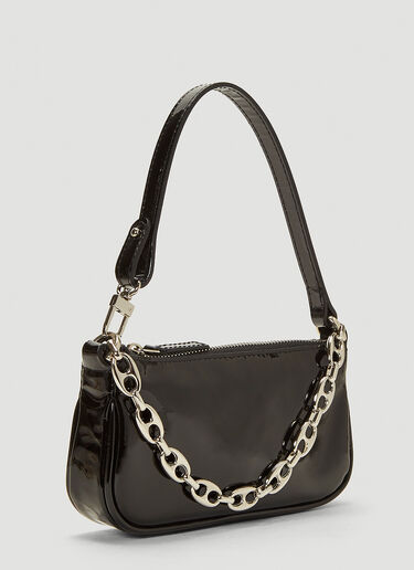 BY FAR Mini Rachel Shoulder Bag Black byf0242011