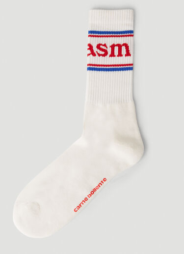 Orgasm Socks Carne Bollente Orgasm Socks White cbn0352005