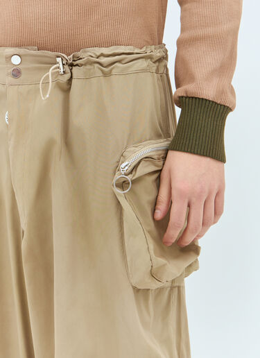 Charlie Constantinou Multi Pocket Cargo Pants Brown cco0158006