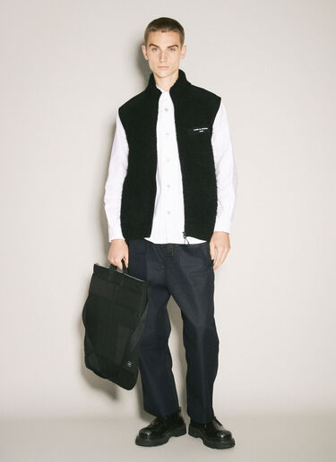 패널 셔츠 Comme des Garçons Homme 패널 셔츠 화이트 cdh0158001