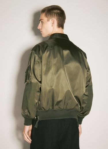 Comme des Garçons Homme 나일론 트윌 봄버 재킷 그린 cdh0158003