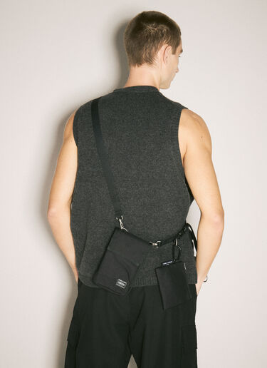 Logo Patch Crossbody Bag Comme des Garçons Homme Logo Patch Crossbody Bag Black cdh0158004