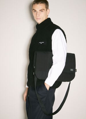 Comme des Garçons Homme 로고 패치 토트백  블랙 cdh0158006