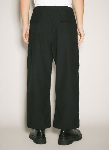 抽绳工装裤 Comme des Garçons Homme 抽绳工装裤 黑色 cdh0158012