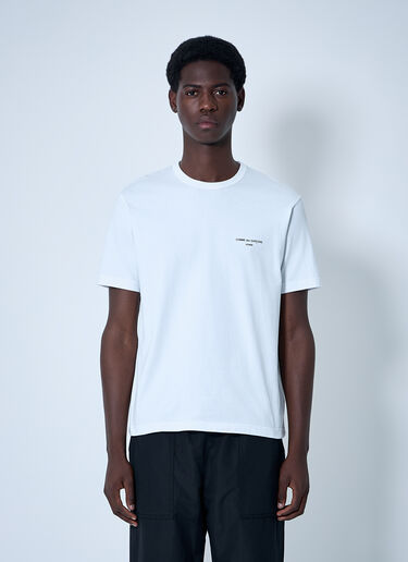 Logo Print T-Shirt Comme des Garçons Homme Logo Print T-Shirt White cdh0158014