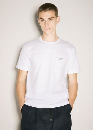 Comme des Garçons Homme Logo Print T-Shirt White cdh0158015