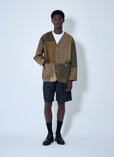 Comme des Garçons Homme Patchwork Jacket Khaki cdh0160008