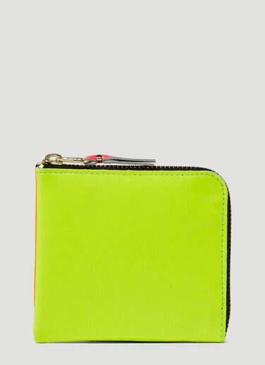 Super Fluorescent Zip Wallet Comme des Garçons Wallet Super Fluorescent Zip Wallet Yellow cdw0347005