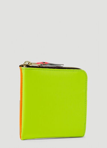 Super Fluorescent Zip Wallet Comme des Garçons Wallet Super Fluorescent Zip Wallet Yellow cdw0347005