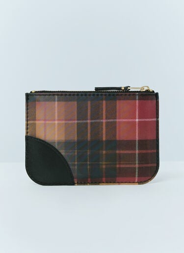 Lenticular Tartan Pouch Comme des Garçons Wallet Lenticular Tartan Pouch Multicolour cdw0355003